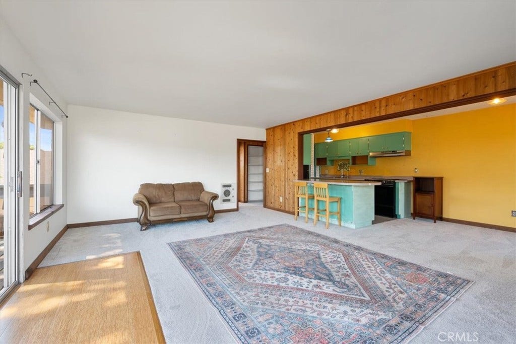 Upper Level Family Room & Kitchen