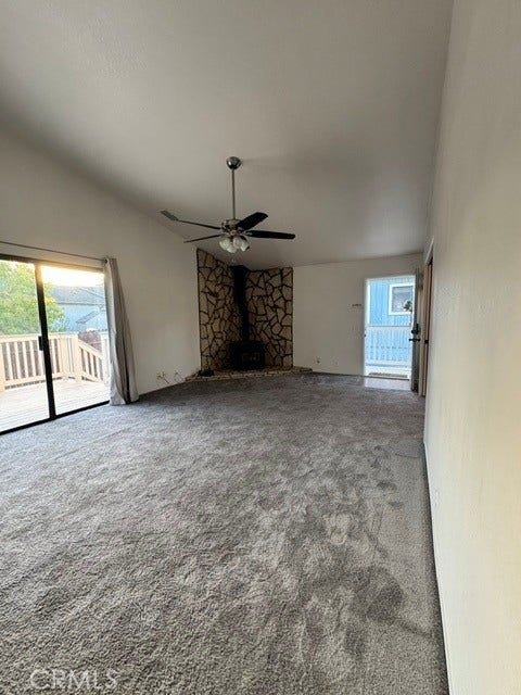 4907 Longhorn Ln., Paso Robles, CA 93446 Living room with fireplace.