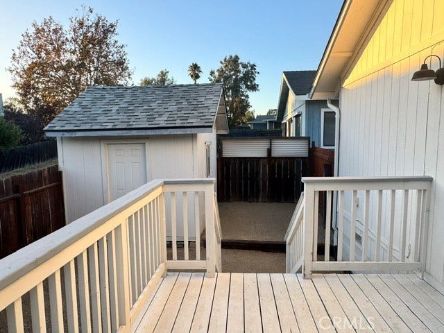 4907 Longhorn Ln., Paso Robles, CA 93446 Back deck and shed