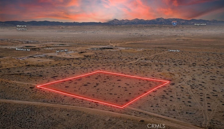 Property photo for 0 Manzanita Road, Apple Valley, CA