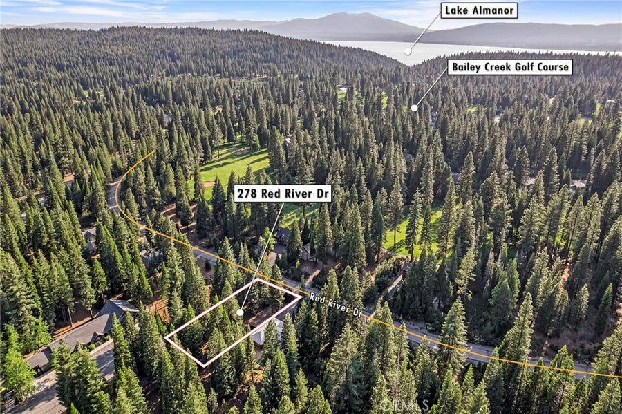 Property photo for 278 Red River, Lake Almanor Peninsula, CA