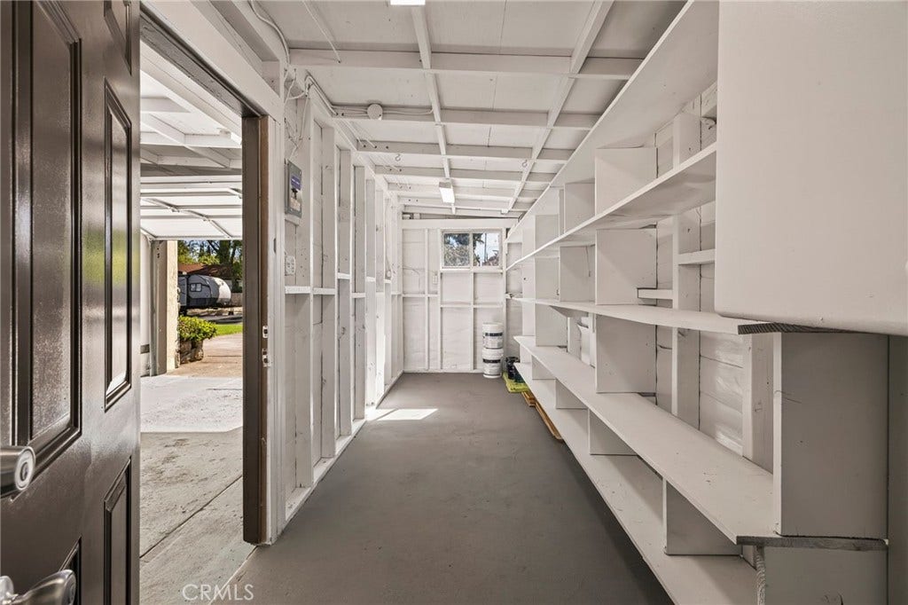 Plenty of storage and shelving with power