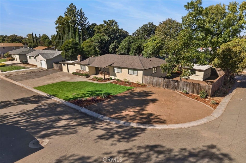 Large corner lot