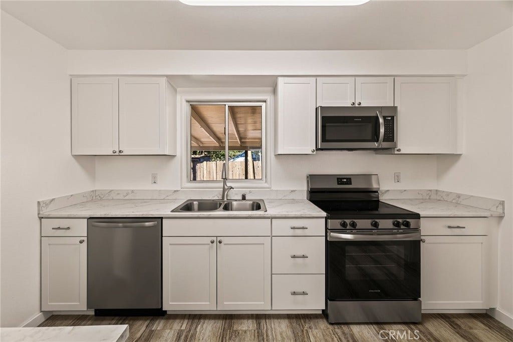 All new kitchen