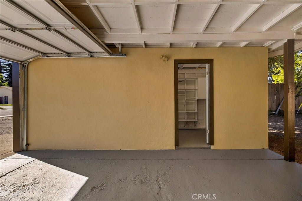 Workshp and storage off of garage