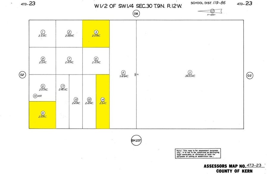 Property photo for 40 W and Willow Avenue, Rosamond, CA