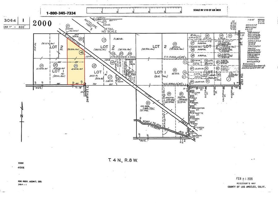 Property photo for 248 E , On Hwy. 138, Llano, CA