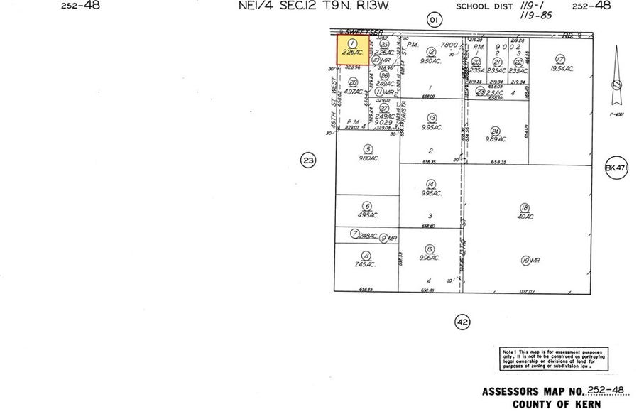 Property photo for 45 W Sweetser, Rosamond, CA