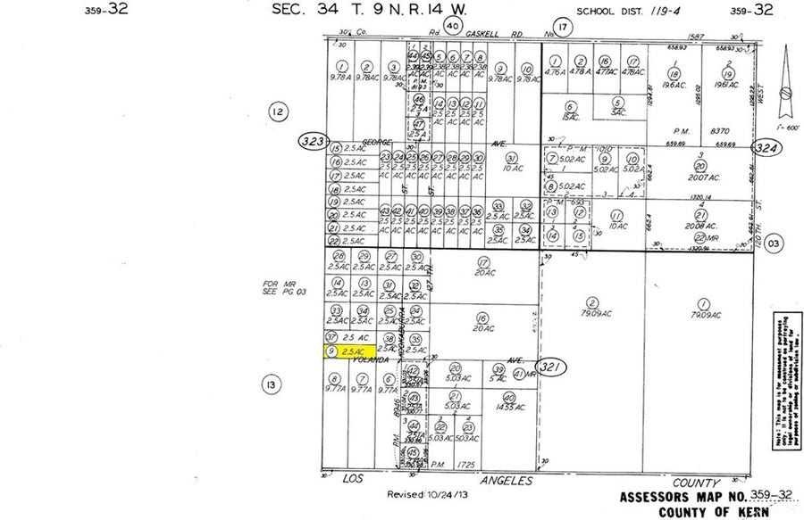 Property photo for 0 130th W, Rosamond, CA