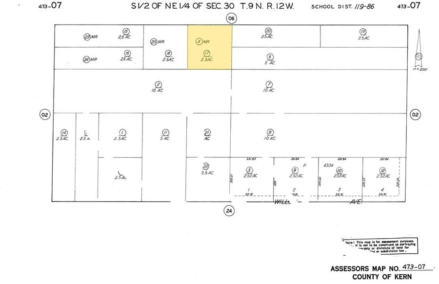 Property photo for 33 W South of Holiday Avenue, Rosamond, CA