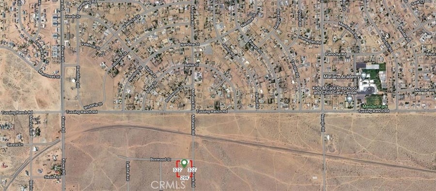 Property photo for 0 Boxwood St. Mohawk Road, Apple Valley, CA
