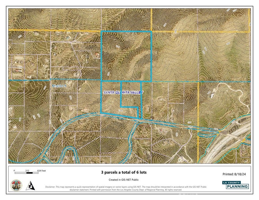 Property photo for 0 Escondido, Agua Dulce, CA