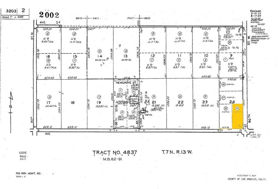 Property photo for 0 W Avenue J / 80TH ST W, Lancaster, CA