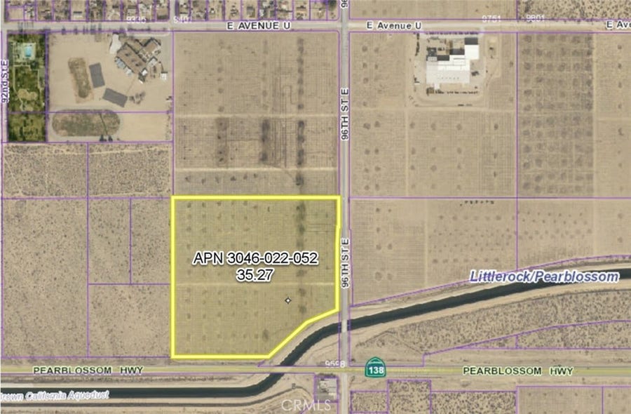 Property photo for 0 Pearblossom Highway, Littlerock, CA