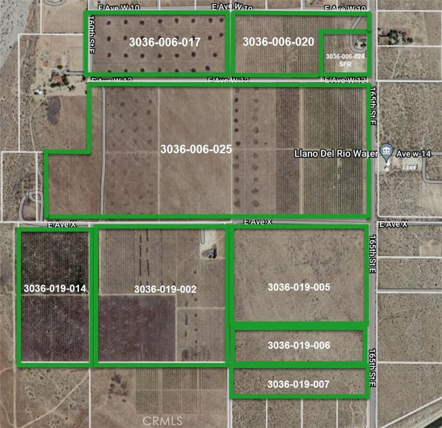 Property photo for 0 165th Street E, Llano, CA