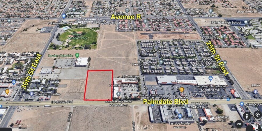 Property photo for 0 E Palmdale Boulevard, Palmdale, CA