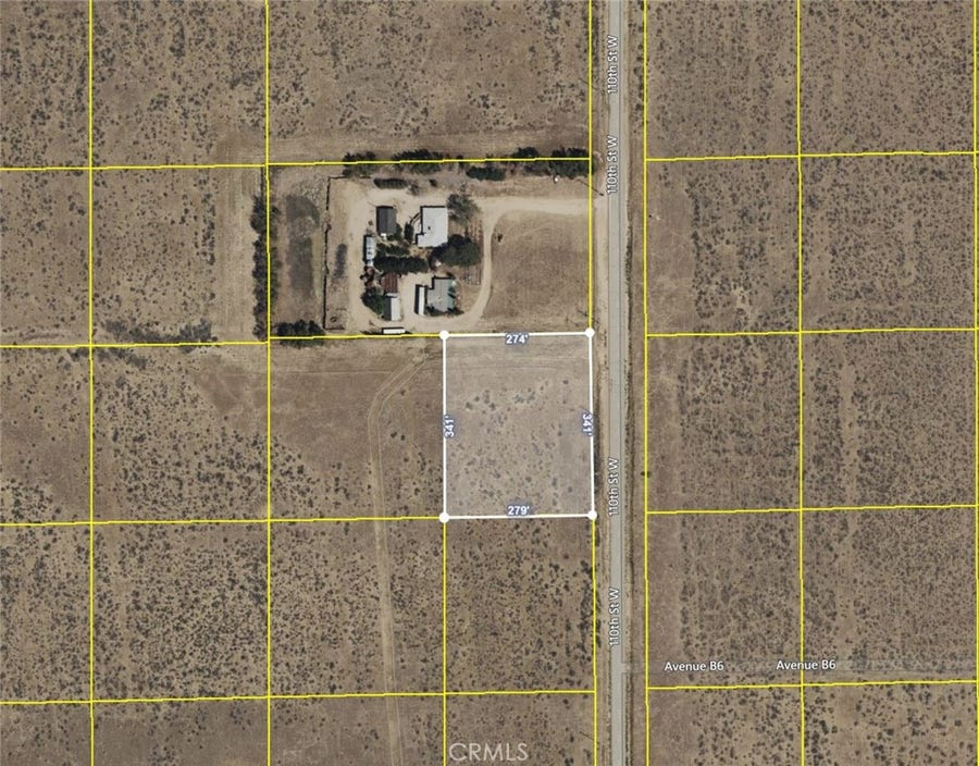 Property photo for 0 110th Street W, Lancaster, CA