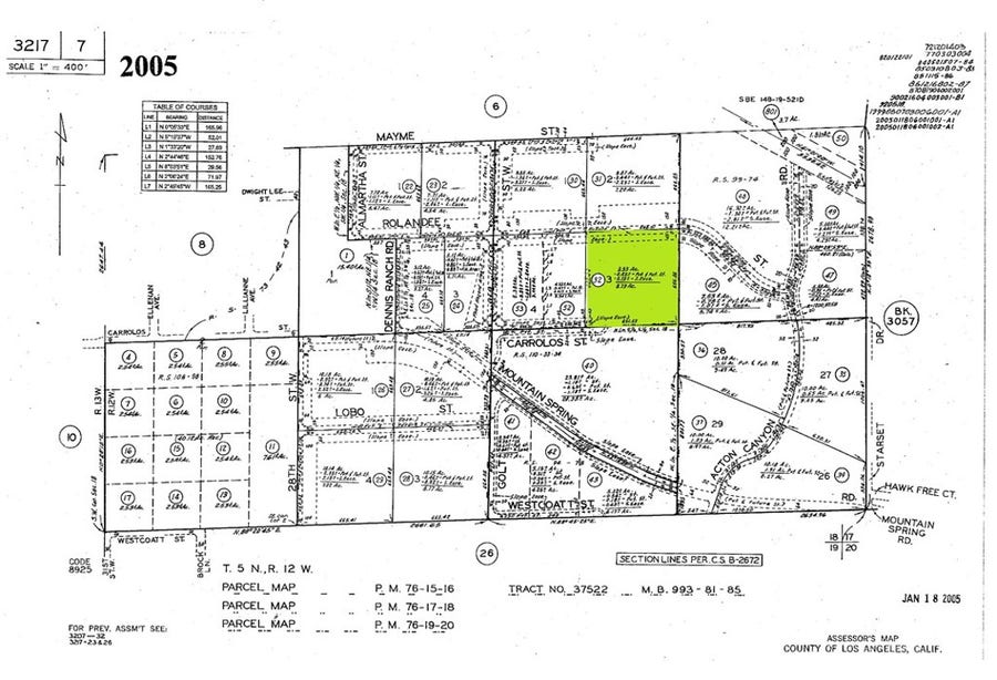 Property photo for 0 Rolandee Street, Acton, CA