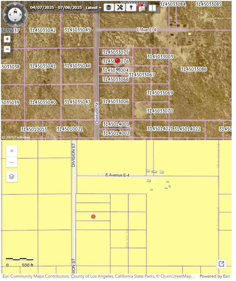 Property photo for 0 Division, Lancaster, CA