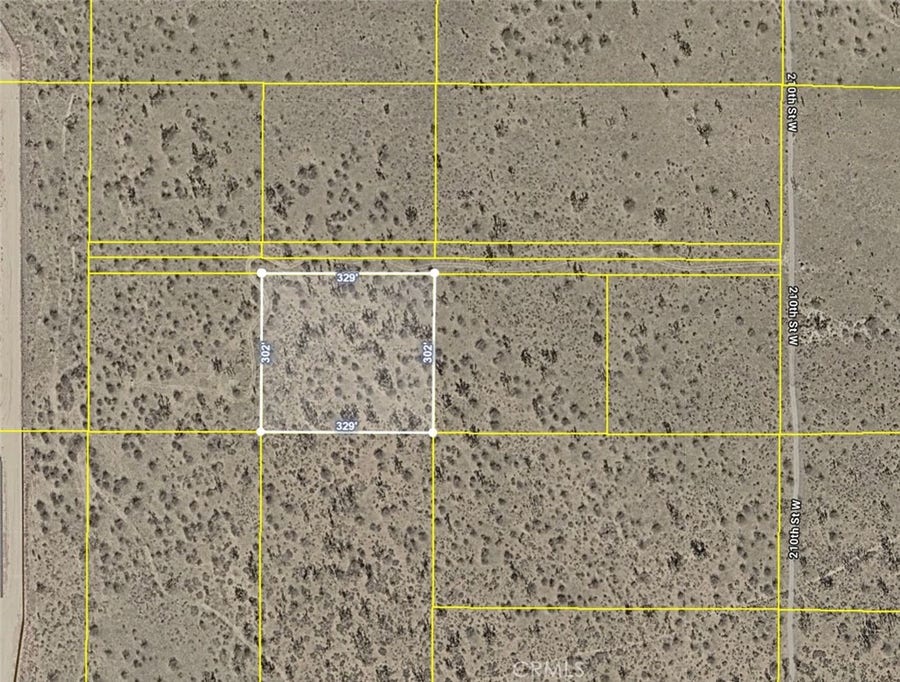 Property photo for 0 West of 210th St W/North of Ave A, Rosamond, CA