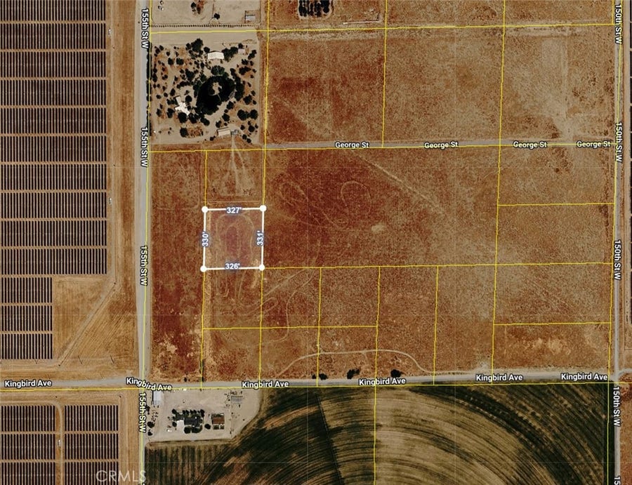 Property photo for 0 155th St W/Kingbird Ave, Rosamond, CA