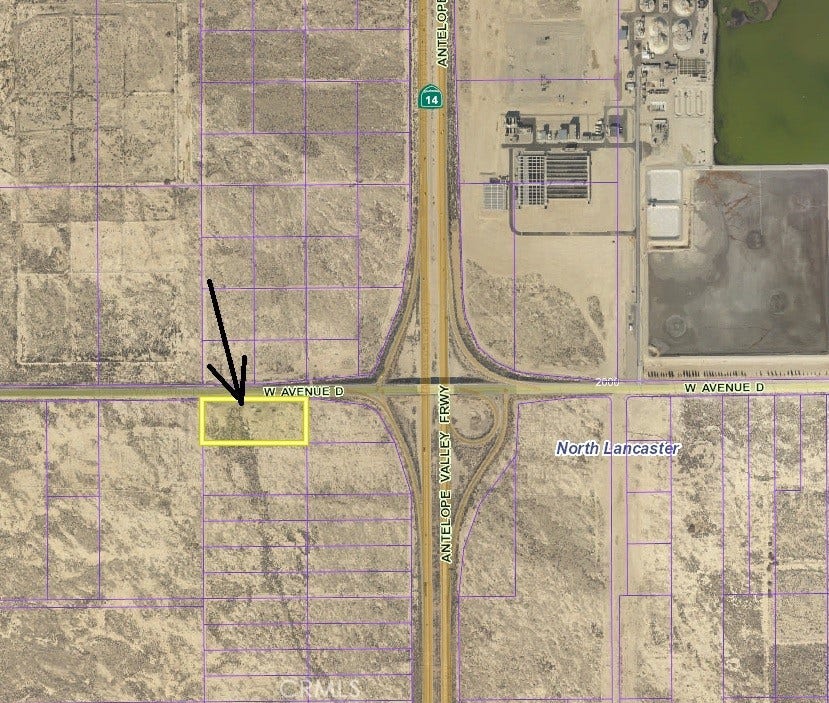 Property photo for 2500 W Avenue D, Lancaster, CA