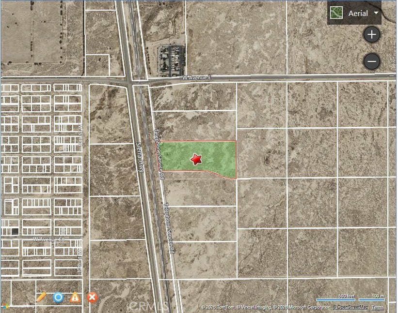 Property photo for 0 VIC Sierra Highway E-4, Lancaster, CA