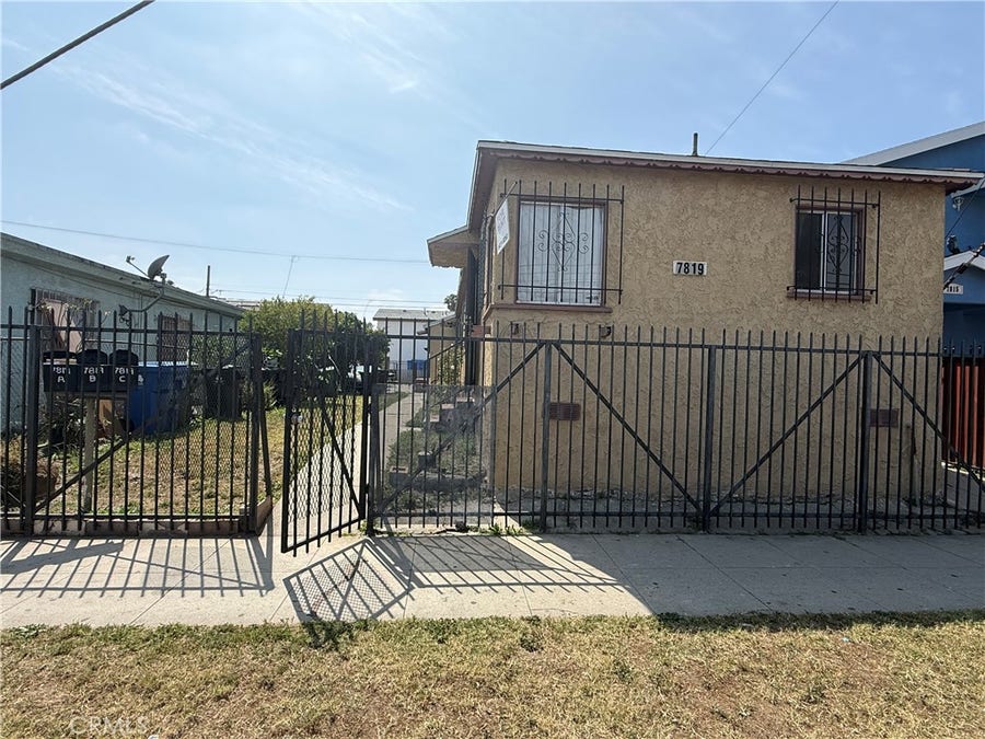 Property photo for 7819 S Hoover, Los Angeles, CA