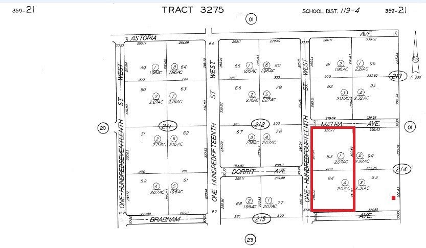 Property photo for 0 114th St W and Brabham Ave, Rosamond, CA