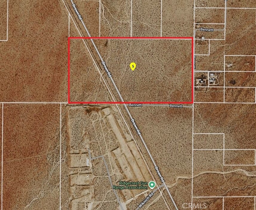 Property photo for 0 Brown Road, Ridgecrest, CA