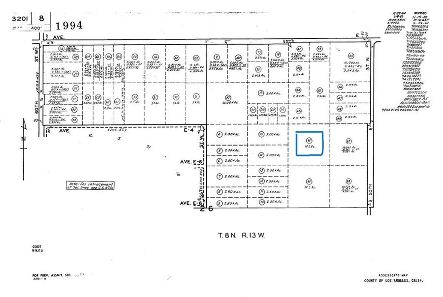 Property photo for 0 50th ST W And Ave E-4, Lancaster, CA