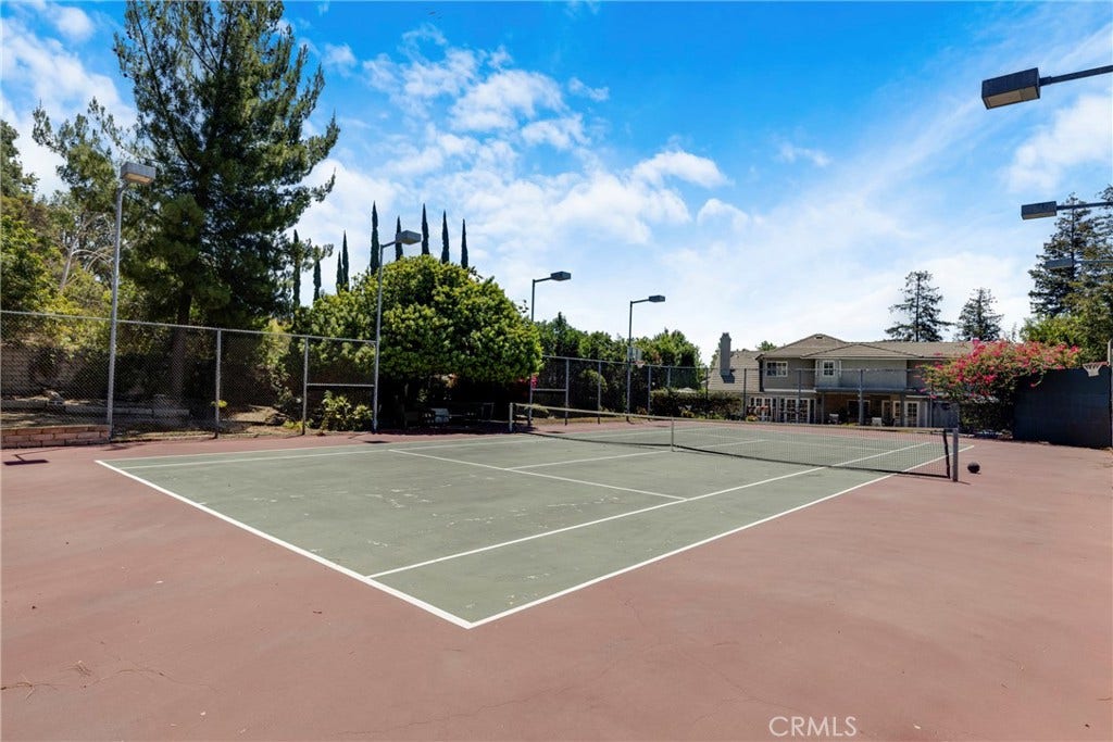 Private Tennis/Basketball court