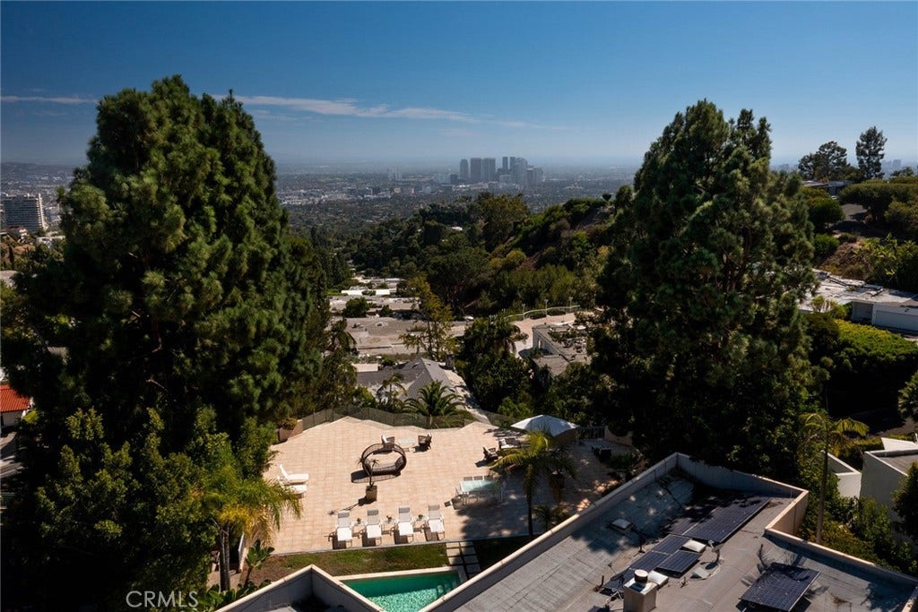 Arial View of Main House Entertainment Space