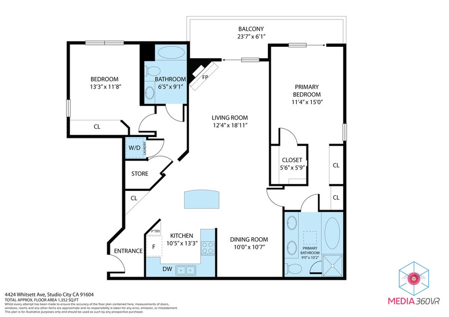 Property photo for 4424 Whitsett Avenue, #303, Studio City, CA