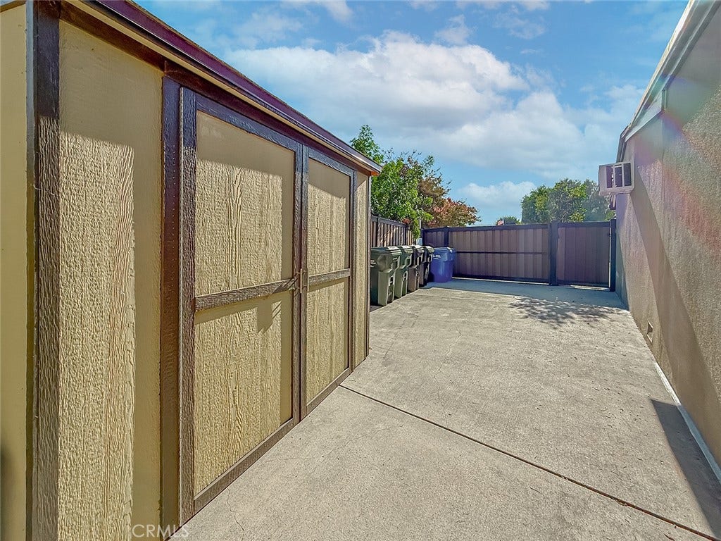 743 Spalding Street, Thousand Oaks, CA 91360 Behind the sliding front gate-
Third outdoor storage shed with lots of parking for an RV, boat, additional vehicles or toys!