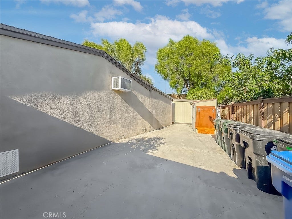 743 Spalding Street, Thousand Oaks, CA 91360 Side of garage/RV parking-view behind front gate