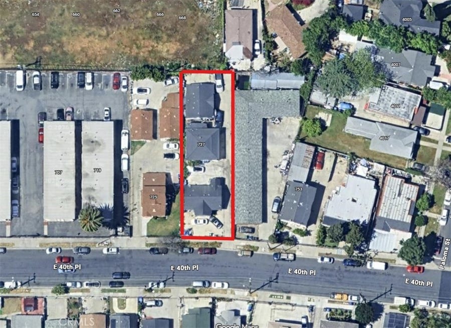 Property photo for 737 E 40th, Los Angeles, CA