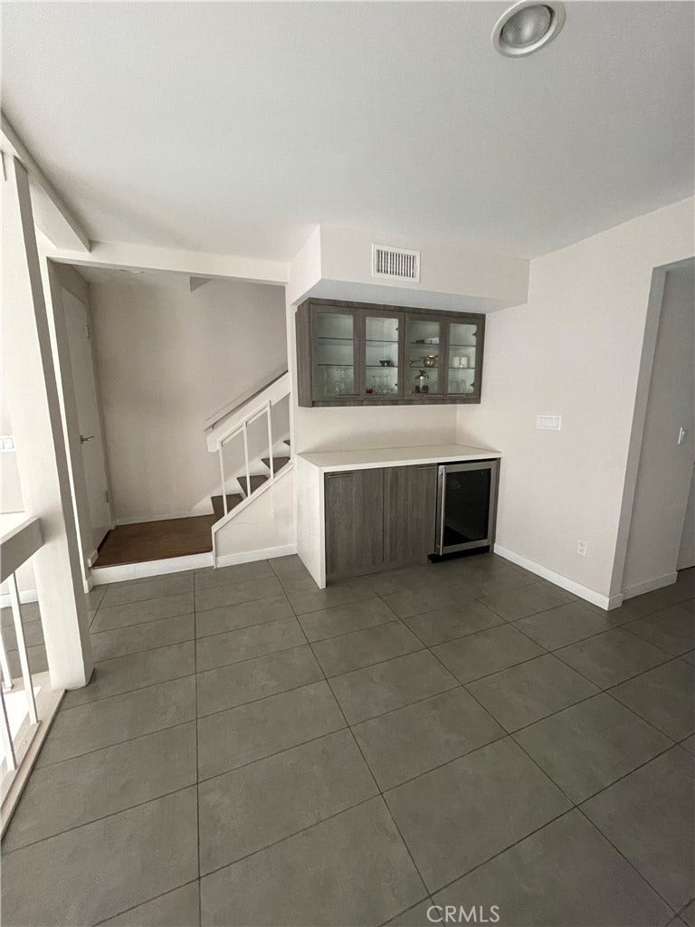 Dining area- Wine cooler and more storage