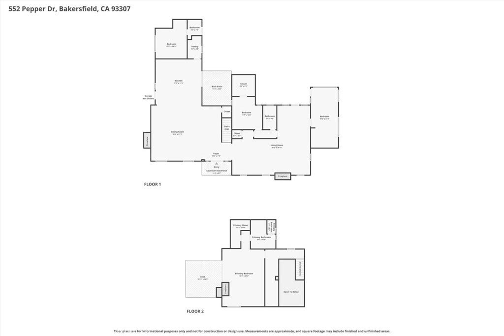 552 Pepper, Bakersfield, CA 93307 552 Pepper, Bakersfield, CA 93307