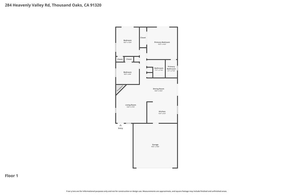 284 Heavenly Valley, Newbury Park, CA 91320 Floorplan
