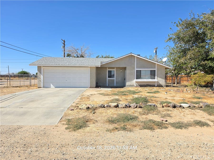Property photo for 20213 Airway Boulevard, California City, CA