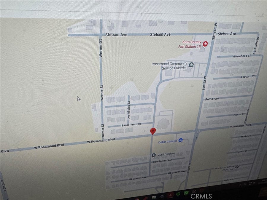 Property photo for 0 Rosamond Blvd, Rosamond, CA