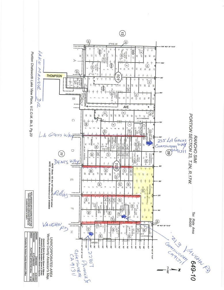 Property photo for 0 Rollins Road, Chatsworth, CA