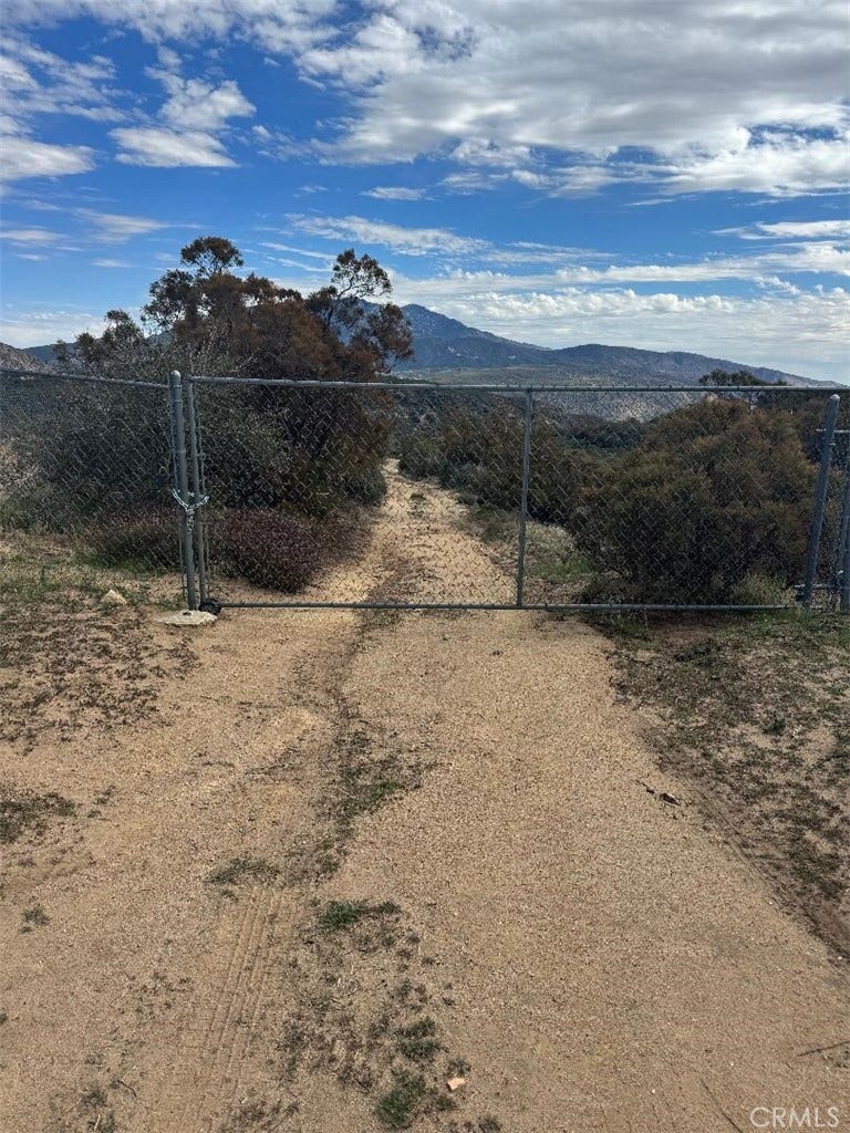 Property photo for 0 Table Mountain Truck Trail, Anza, CA