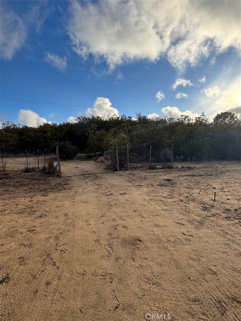 Property photo for 0 Glasgow, Anza, CA