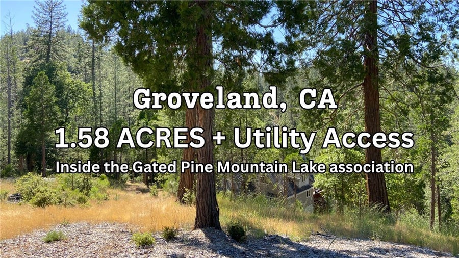 Property photo for 0 Pine Mountain Drive, Groveland, CA