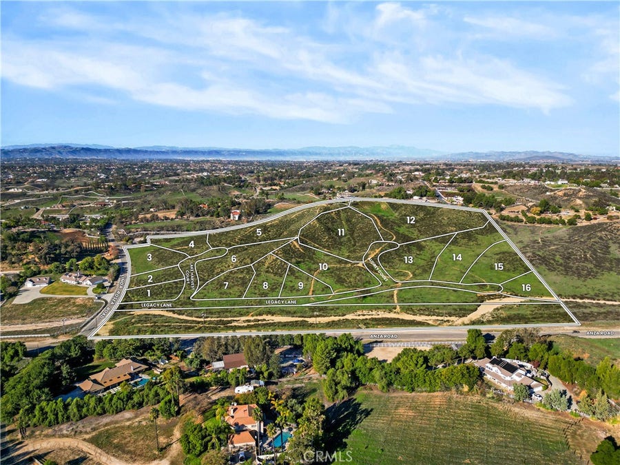 Property photo for 0 Anza Rd. at Linda Rosea, Temecula, CA