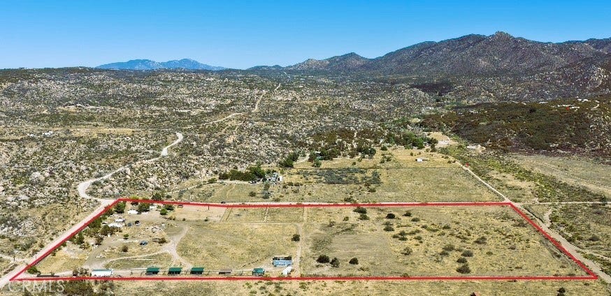 Property photo for 45015 Carrot, Aguanga, CA