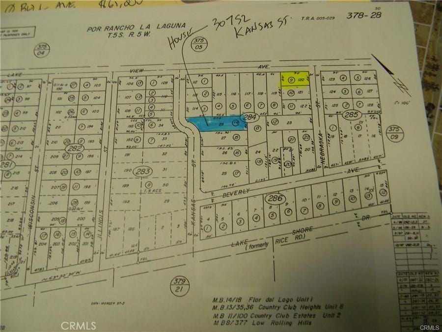 Property photo for 0 Lake View Ave, Lake Elsinore, CA