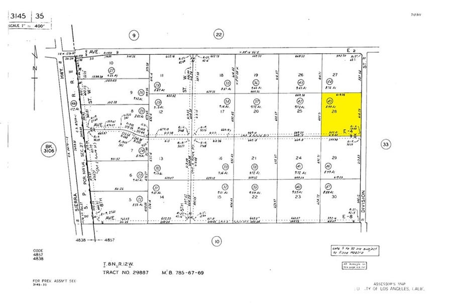 Property photo for 0 Division Street, Lancaster, CA